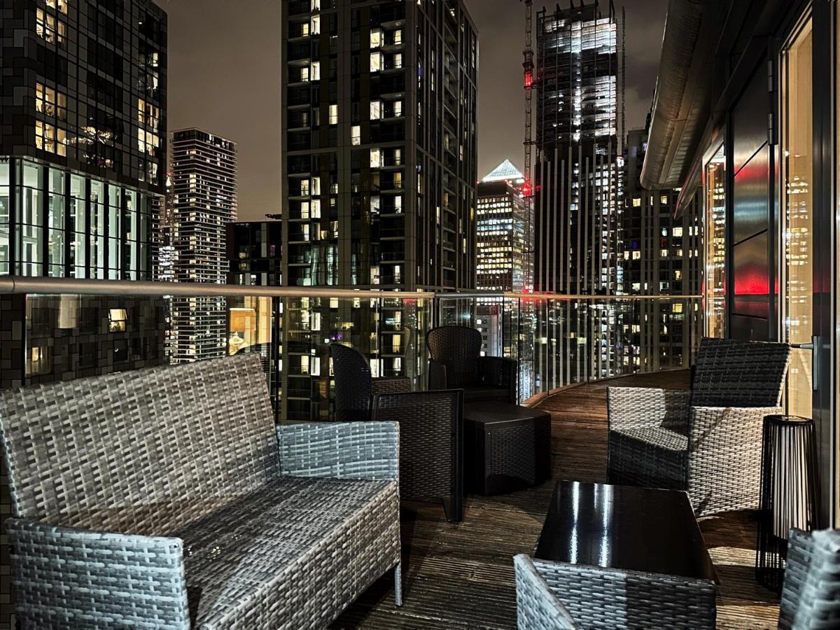 Stylish Apartment In Canary Wharf Londra Dış mekan fotoğraf