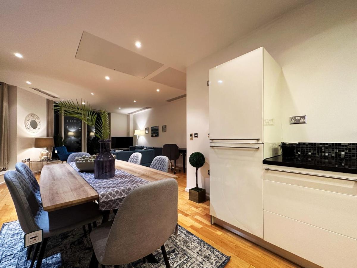 Stylish Apartment In Canary Wharf Londra Dış mekan fotoğraf