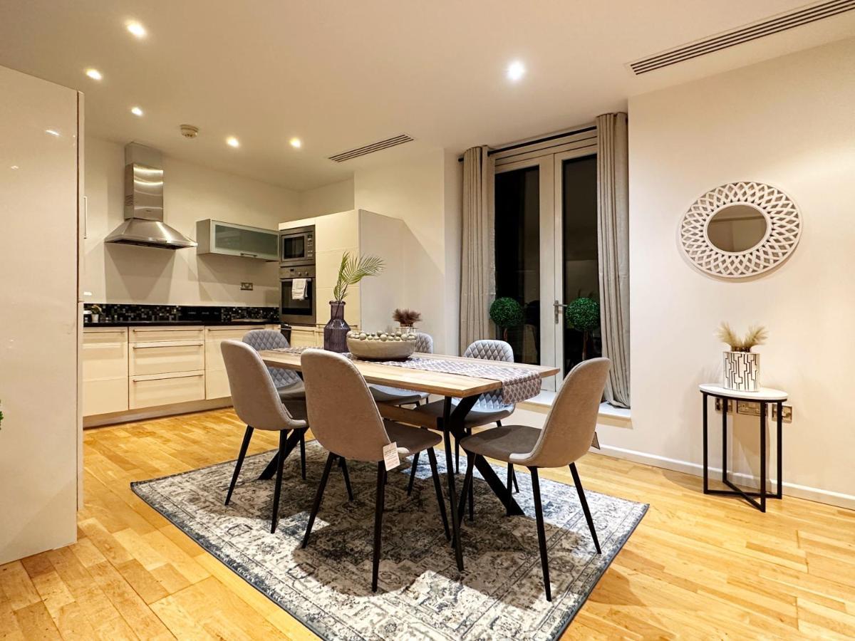 Stylish Apartment In Canary Wharf Londra Dış mekan fotoğraf