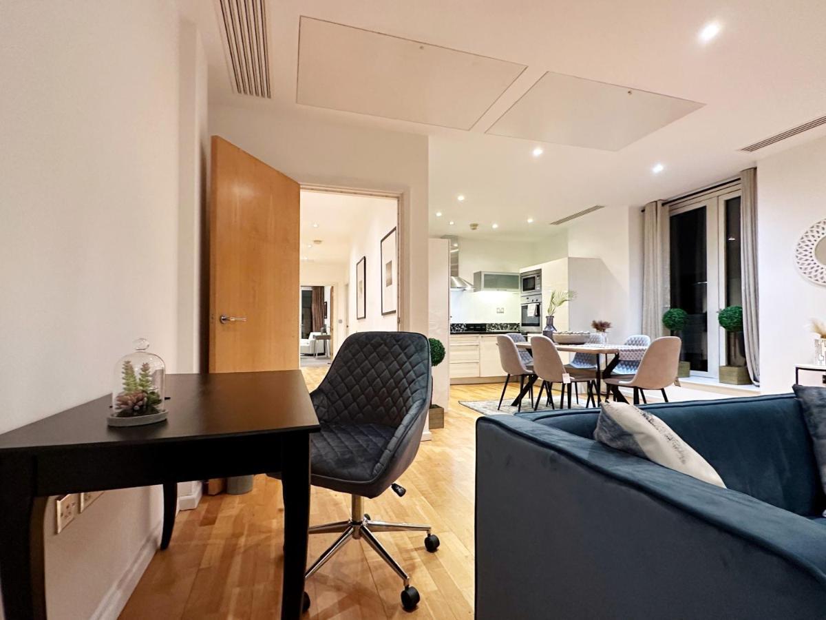 Stylish Apartment In Canary Wharf Londra Dış mekan fotoğraf